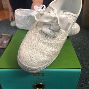 Kate Spade Glitter Keds